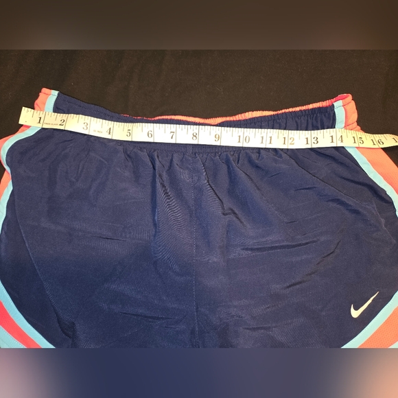 Nike Blue and Hot Pink Athletic Shorts - Picture 6 of 6